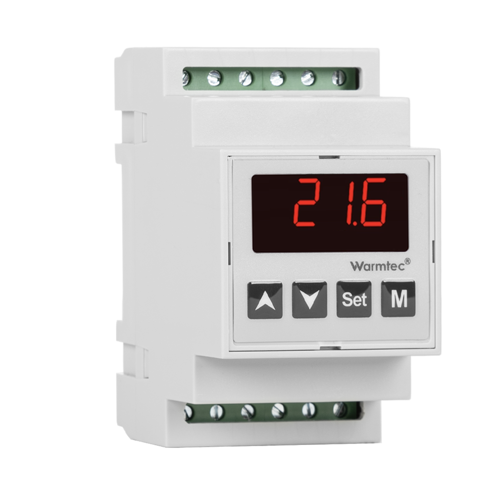 Regulator temperatury Warmtec 
            RSD2K-16/16 na białym tle