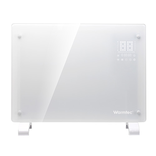 Grzejnik elektryczny Warmtec EGW-1500 na białym tle