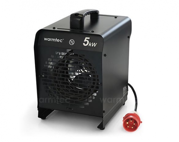Nagrzewnica elektryczna Warmtec EWS-5 na białym tle