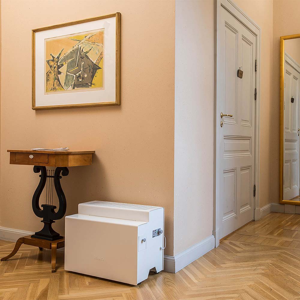 Nawilżacz powietrza Woods VIENNA HSW100 w pomieszczeniu