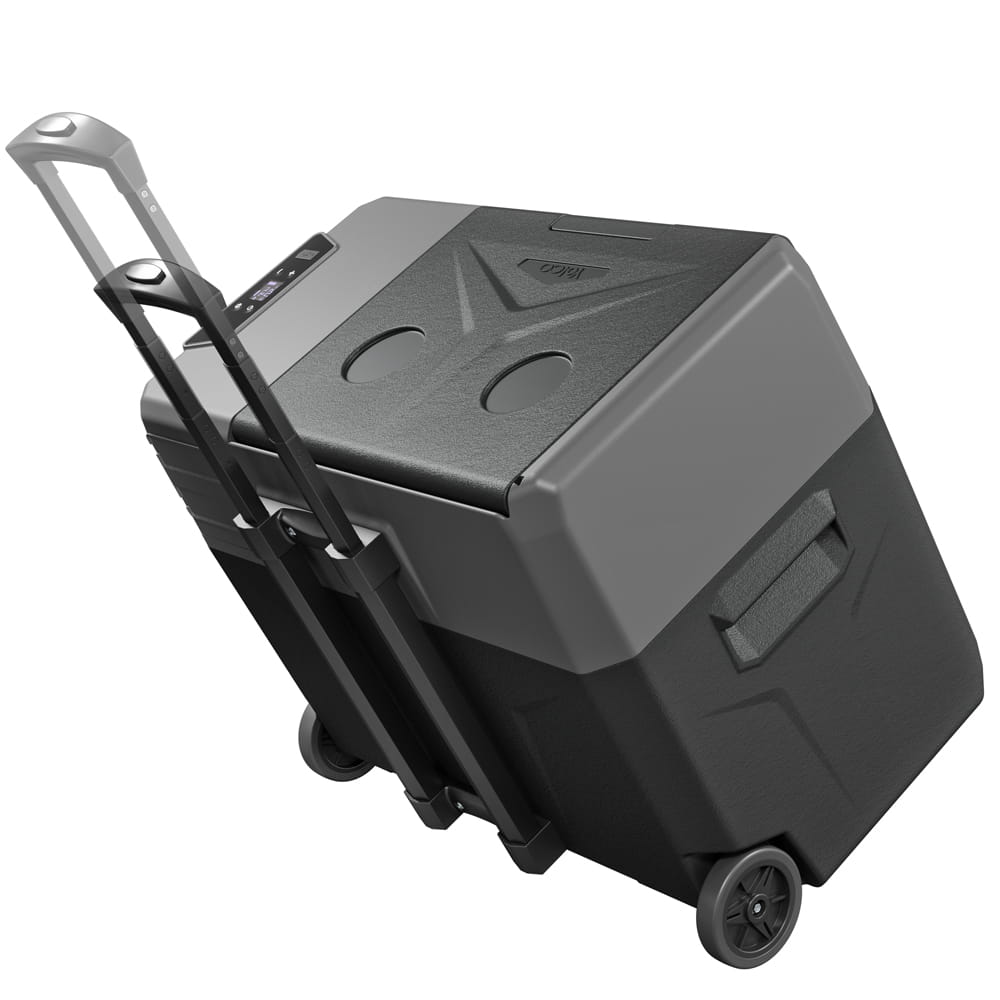 Lodówka kompresorowa Yolco BCX40 CARBON na białym tle