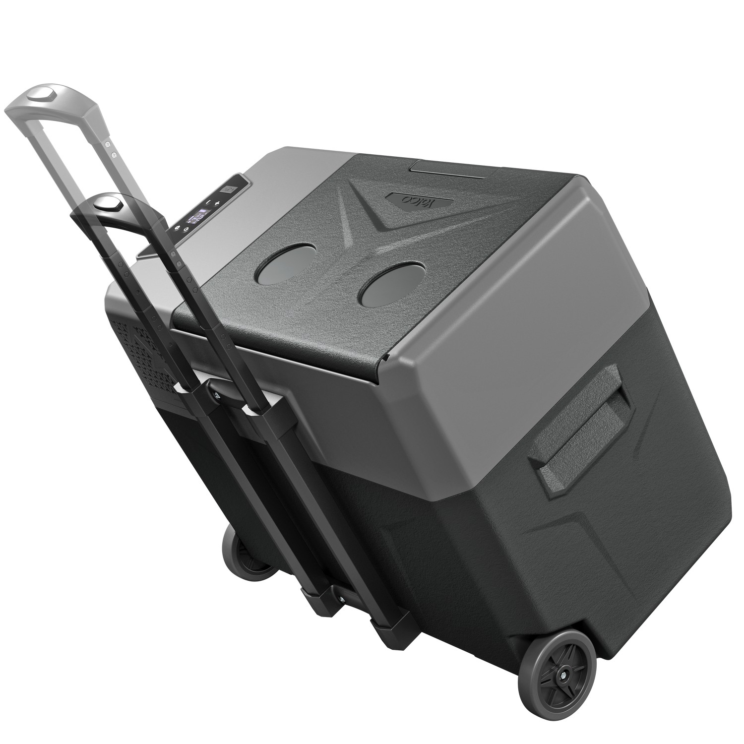 Lodówka kompresorowa Yolco BX40 Carbon na białym tle