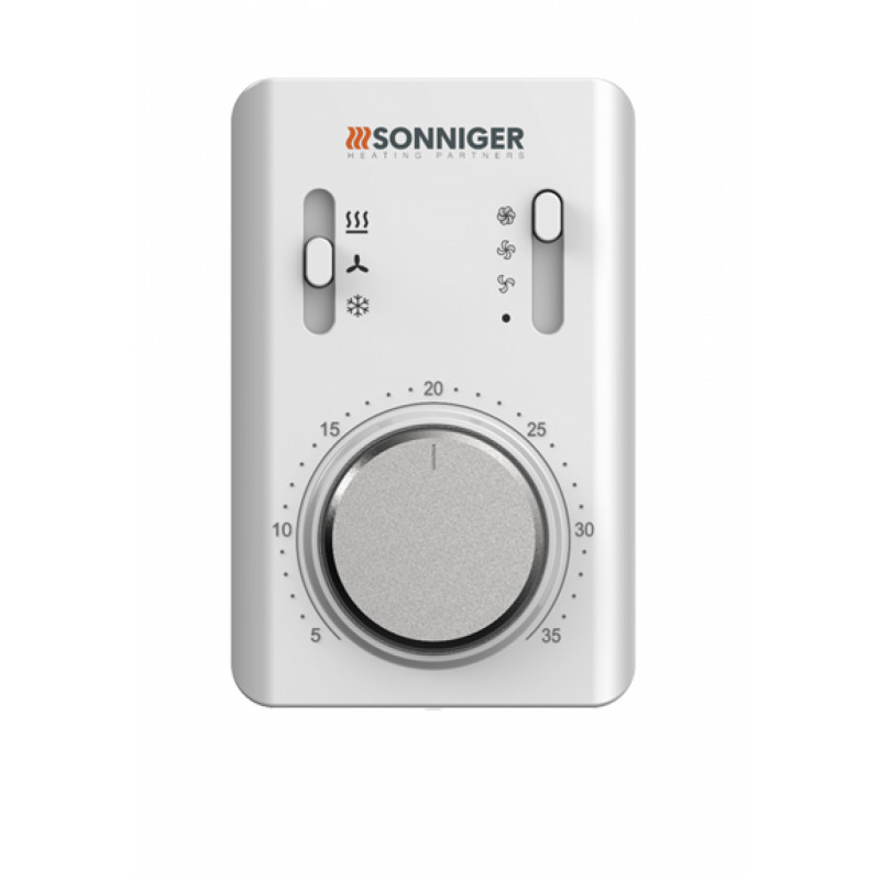 Panel COMFORT (regulacja prędkości i termostat) Sonniger na białym tle