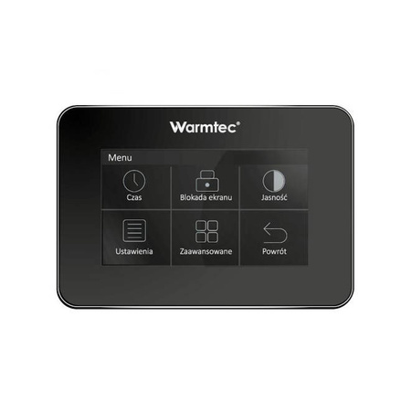 Regulator temperatury WARMTEC XTS czarny