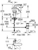 Eurostyle - jednouchwytowa bateria umywalkowa, obrotowa wylewka 23569003 GROHE
