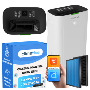 Osuszacz powietrza Climative DH-20S UV Silent 2025