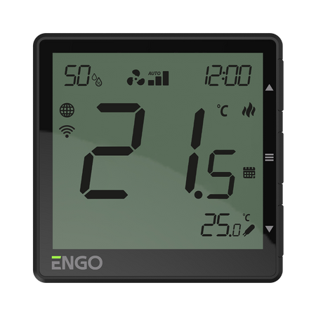 Internetowy podtynkowy regulator klimakonwektorów Wi-Fi 230V ENGO EFAN-230B