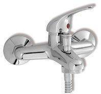 TITANIA IRIS bateria wannowa ścienna, chrom 92020/1.0 FERRO