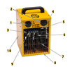 Nagrzewnica elektryczna Master B 1,8 ECA