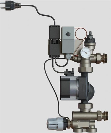 Zestaw mieszający TempCo fix eco 2 z elektroniczną pompą Grundfos UPM3 25/50 FAW3MTFVT5106300 PURMO