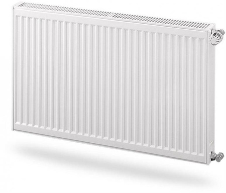 Grzejnik PURMO C22 550x600, moc grzewcza: 955W (75/65/20°C), grzejnik stalowy płytowy z podłączeniem bocznym, typ PURMO Compact, kolor biały RAL9016 F062205506010300