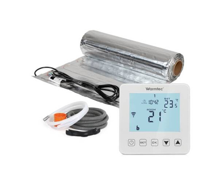 Zestaw ogrzewania podłogowego pod panele Warmtec AL-140/PRT01-B 14 m²
