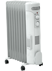 Grzejnik olejowy 2000W+nawiew 500W DEDRA DA-J2050F