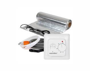 Zestaw ogrzewania podłogowego pod panele Warmtec AL-150/T73 15 m²