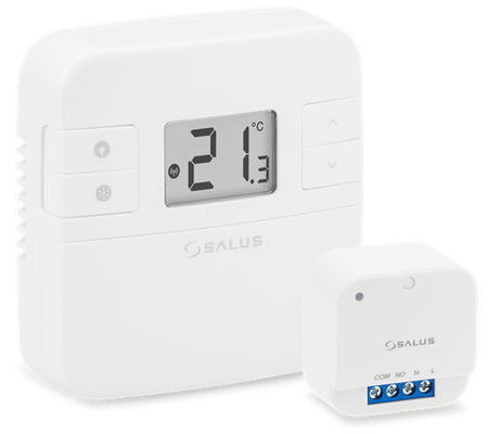 Bezprzewodowy, elektroniczny regulator temperatury - dobowy Salus RT310SR