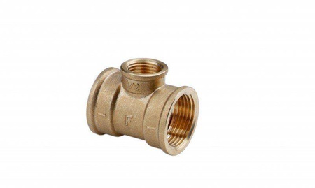 Trójnik redukcyjny mosiężny 1