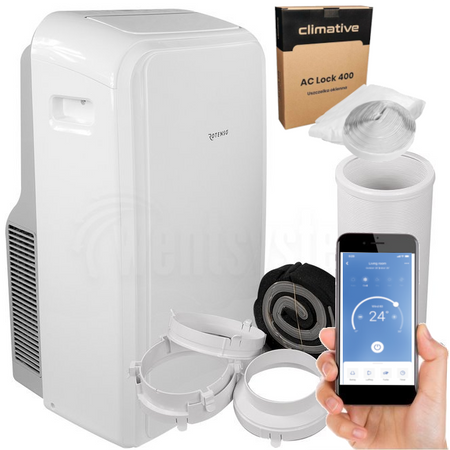 Klimatyzator przenośny Rotenso ZICO Z35X WIFI + uszczelka okienna