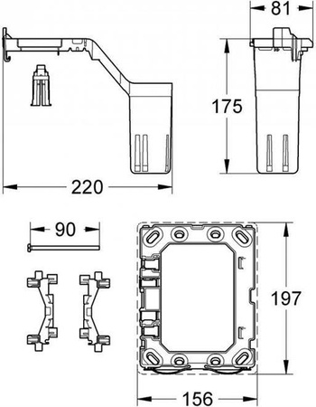Fresh - zestaw adaptacyjny 38796000 GROHE