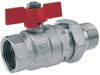 Zawór kulowy ze śrubunkiem 3/4
