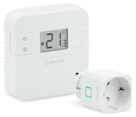 Bezprzewodowy, elektroniczny regulator temperatury - dobowy Salus RT310SPE