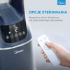 Wentylator bezłopatkowy i oczyszczacz powietrza Midea AMS150-PBW (Smart WiFi)
