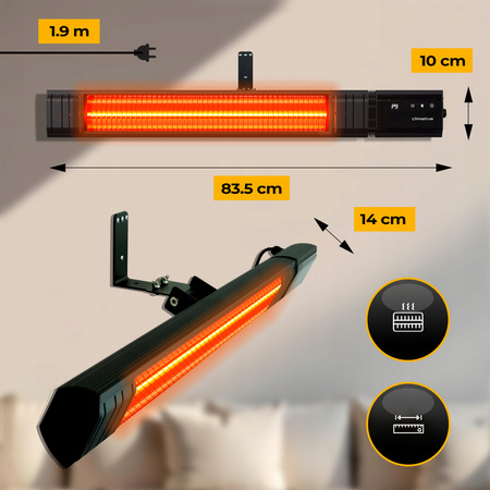 Promiennik podczerwieni Climative IRH-25 RAY