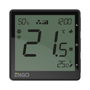 Internetowy podtynkowy regulator klimakonwektorów Wi-Fi 230V ENGO EFAN-230B