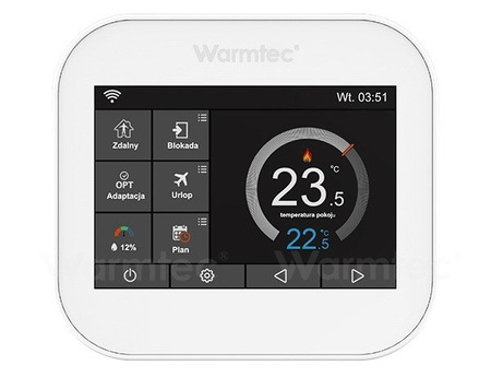 Regulator temperatury WARMTEC ITSi-B WiFi beznapięciowy