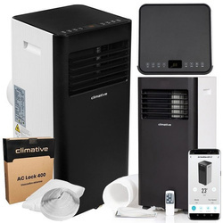 Klimatyzator przenośny Climative AC26-S Yin Black Mat WiFi