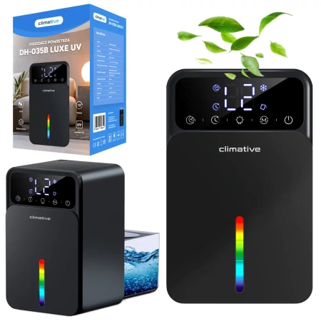 Osuszacz powietrza Climative DH-035 Luxe UV Czarny