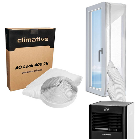 Uszczelnienie okna na dwie rury Climative AC-Lock 400 2H