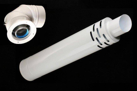 Zestaw poziomy przez ścianę 60/100 powietrzno-spalinowy do kotłów turbo firmy Immergas ONPPS60100IMERT ONNLINE