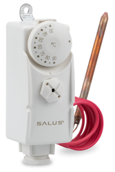 Mechaniczny termostat przylgowy z kapilarą SALUS AT10F