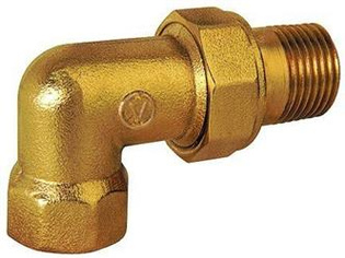 Złączka (śrubunek) kolankowa śrutowana z oringiem TWIST 1 1/4