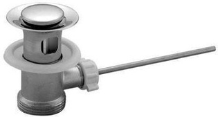 Korek 5/4'' z cięgnem do umywalki, mosiężny, chrom K39 FERRO