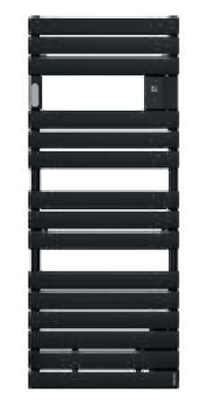 Grzejnik łazienkowy Atlantic Adelis Black 500W