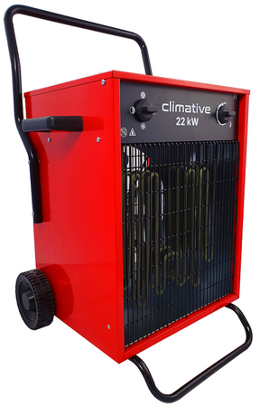 Polska nagrzewnica elektryczna Climative EH-22 kW mobile