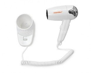 Suszarka do włosów elektryczna WARMTEC P2 - 1200 W Biała