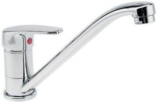 SMILE bateria zlewozmywakowa stojąca, chrom BSM4 FERRO