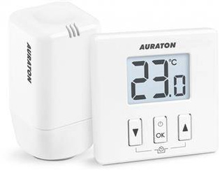 Auraton 200TRA Regulator temperatury dobowy bezprzewodowy z głowicą AURLA02002010 AURATON