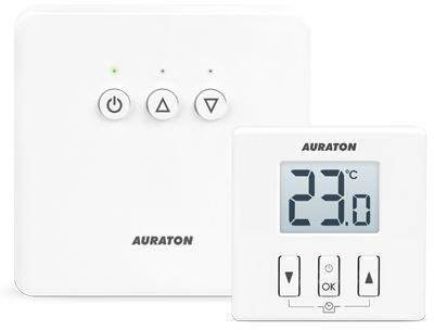 Auraton 200 RT Bezprzewodowy, dobowy, regulator temperatury z wyświetlaczem LCD AURLA02001020 AURATON