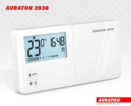 AURATON 2030 regulator temperatury przewodowy z programem tygodniowym (5+1+1dni) AURLA20300000