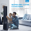 Wentylator bezłopatkowy i oczyszczacz powietrza Midea AMS150-PBW (Smart WiFi)