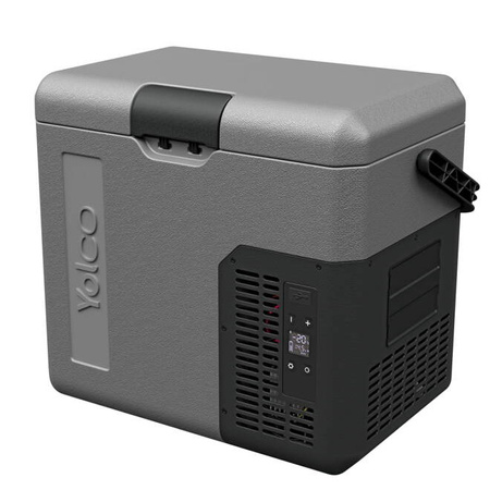 Lodówka kompresorowa Yolco ET18 Carbon