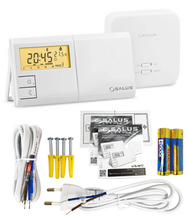 Elektroniczny bezprzewodowy regulator temperatury - tygodniowy Salus 091FLRFV2