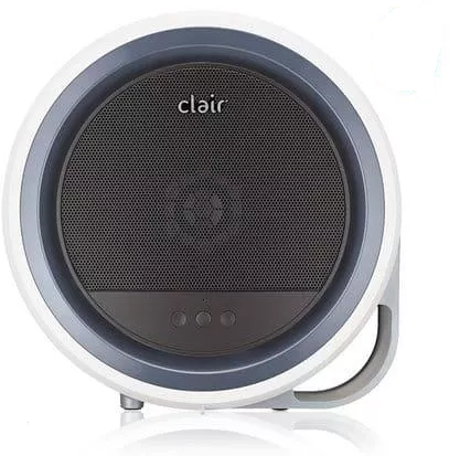 Oczyszczacz powietrza z głośnikiem Bluetooth Clair S szary