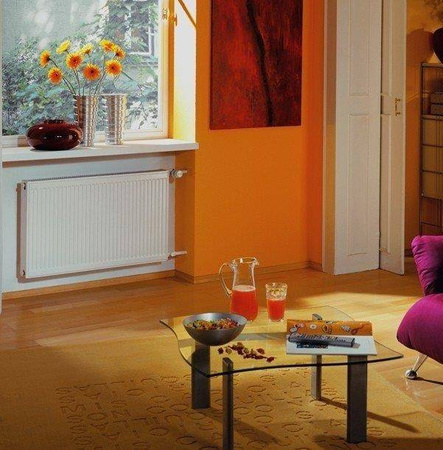 Grzejnik PURMO C22 550x1600, moc grzewcza: 2546W (75/65/20°C), grzejnik stalowy płytowy z podłączeniem bocznym, typ PURMO Compact, kolor biały RAL9016 F062205516010300