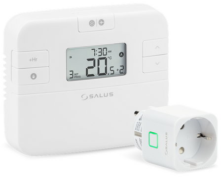 Bezprzewodowy, elektroniczny regulator temperatury - tygodniowy Salus RT510SPE