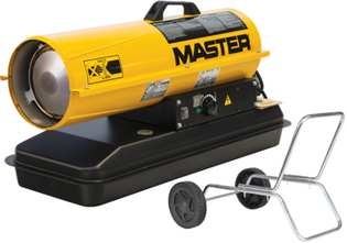 Nagrzewnica olejowa Master B 35 CEL + zestaw kół