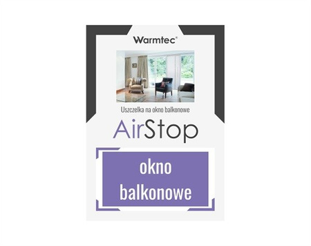 Uszczelnienie okna AirStop na okno balkonowe